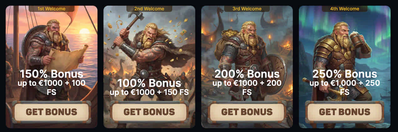 OdinFortune Casino Welcome Bonus
